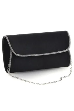 Pochette nera con catena Nbg SERA/3501