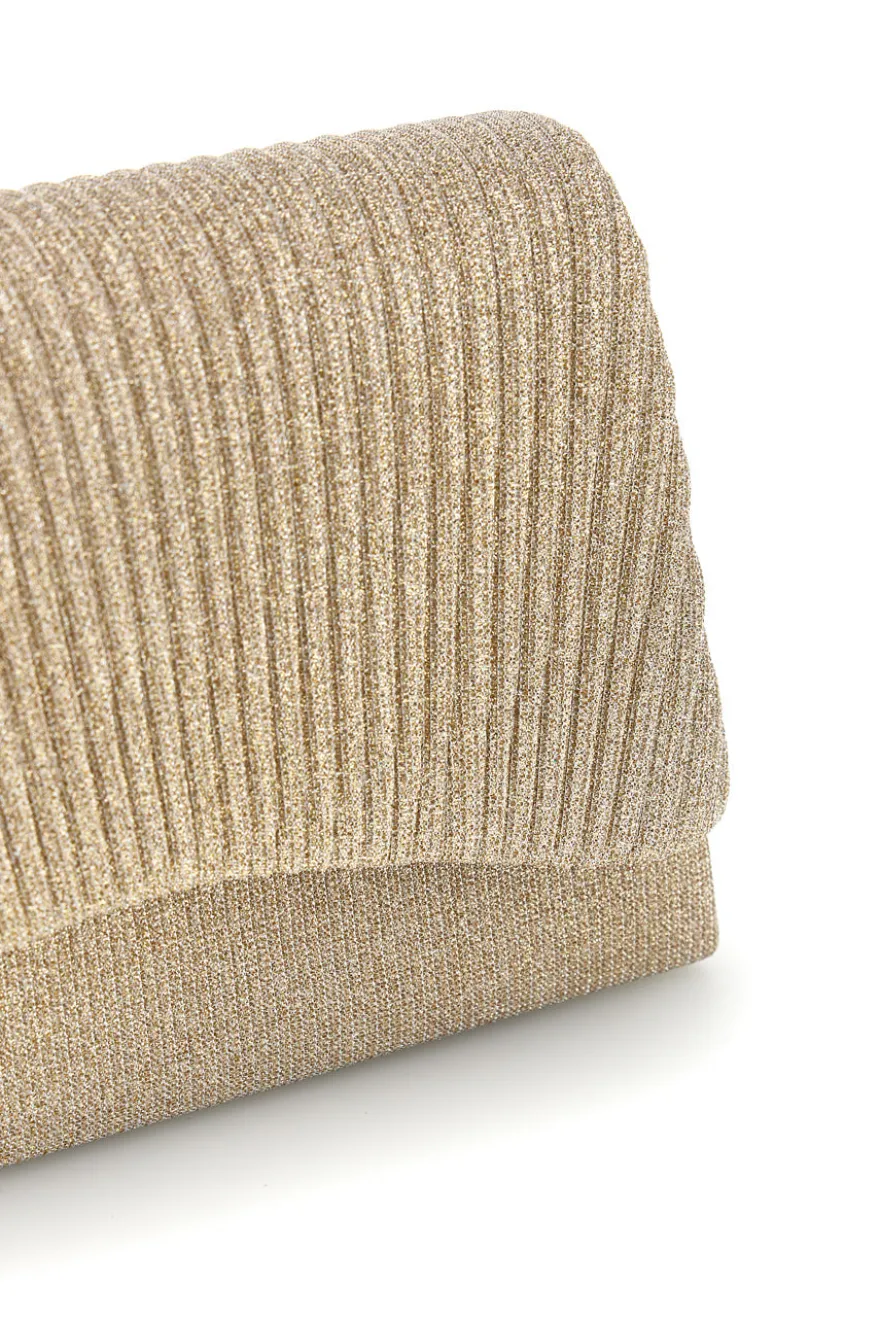 Pochette oro con glitter Nbg SERA/3534