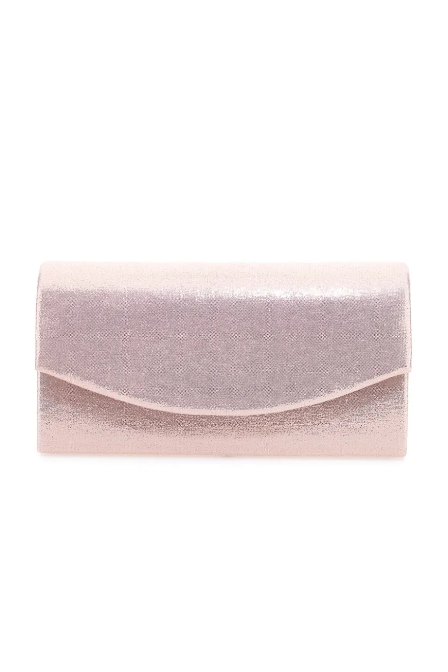 Pochette rosa perlato elegante Coveri 099-7
