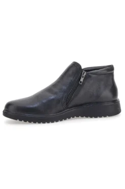 Polacchini neri con zip laterali Claremorris 17102165