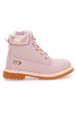 Polacchini rosa con suola carrarmato MKIDS MG25165