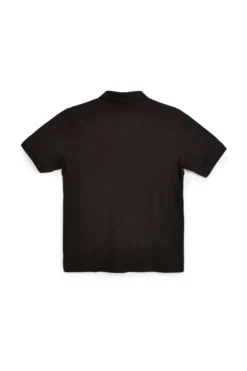 Polo marrone maniche corte colletto bottoni Pittarello tierra PT-M-T-9079