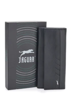 Portachiavi Nero In Vera Pelle Jaguar PF869-16/JAG