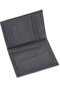 Portafoglio a Libro Nero con Porta Monete NAVIGARE PF881-48