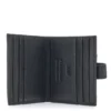 Portafoglio Nero con Clip in Vera Pelle JAGUAR PF873-98