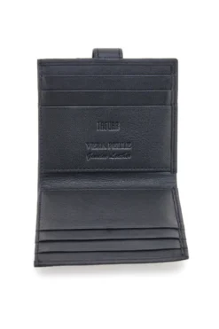 Portafoglio Nero con Clip in Vera Pelle JAGUAR PF873-98