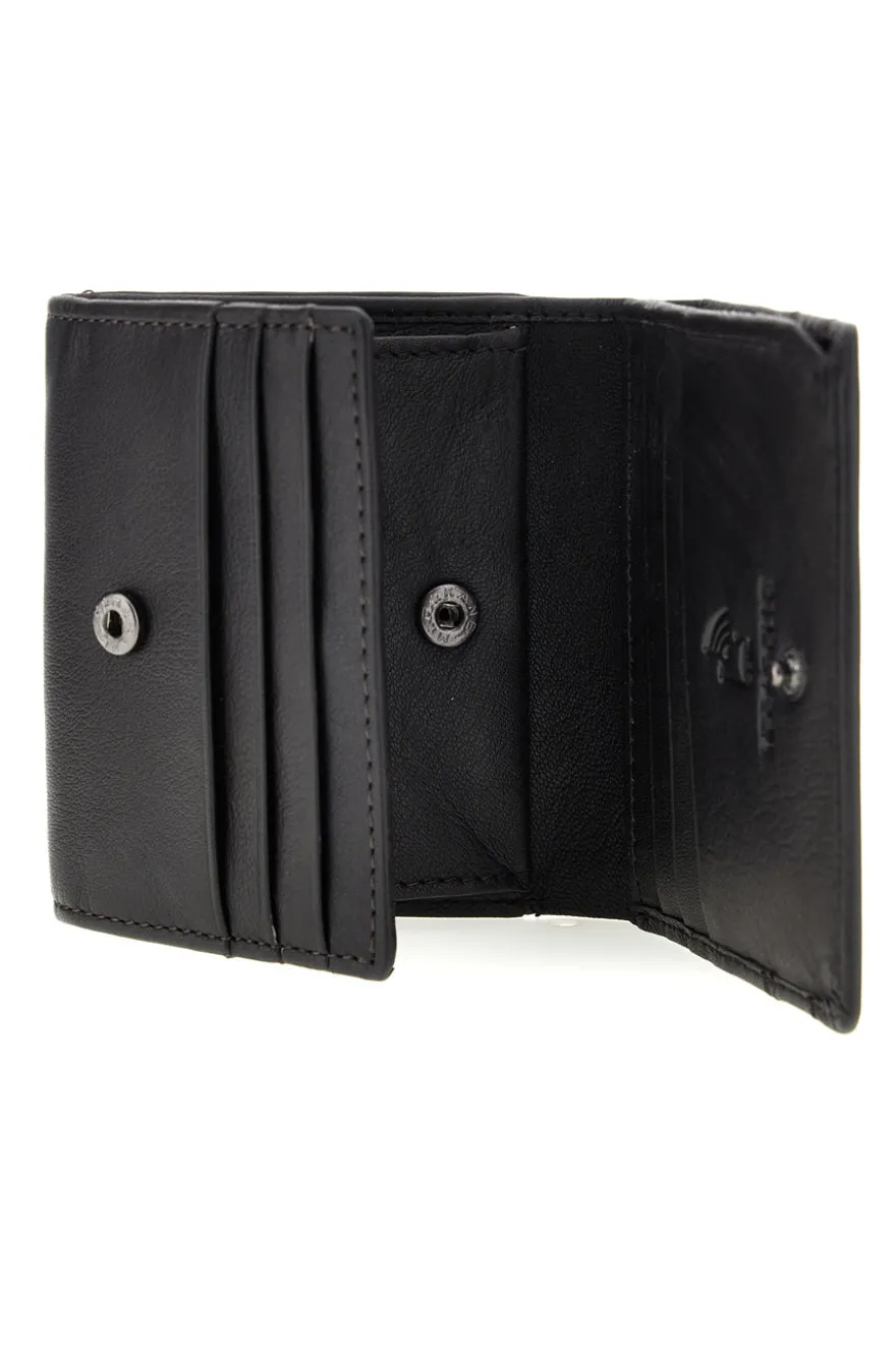 Portafoglio Nero in Pelle con Protezione RFID Enrico coveri EC26S-762-45