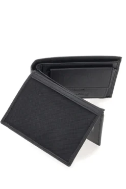 Portafoglio Nero in Vera Pelle JAGUAR PF873-1