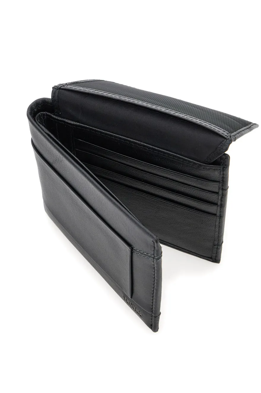 Portafoglio Slim Nero In vera pelle Jaguar PF825-4