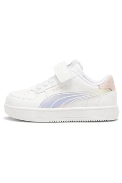 Puma Caven 2.0 Holo 2.0 AC+ Inf – Weiße Sneakers mit holografischen Details