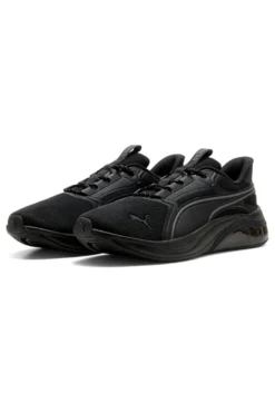 Puma Cell Thrill Dash – schwarze Stoff-Sneaker mit Dämpfung