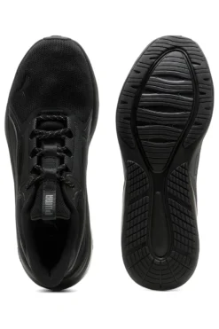 Puma Cell Thrill Dash – schwarze Stoff-Sneaker mit Dämpfung