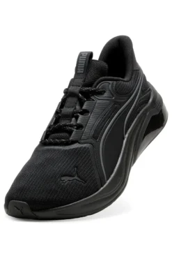 Puma Cell Thrill Dash – schwarze Stoff-Sneaker mit Dämpfung