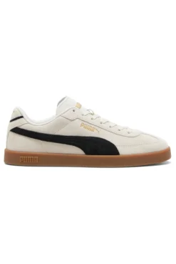 Puma Club II Era Suede – Beige Wildleder-Sneaker mit Gummisohle