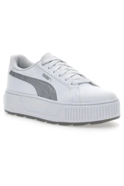 Puma Karmen Space Metallics Weiße Flatform-Sneaker