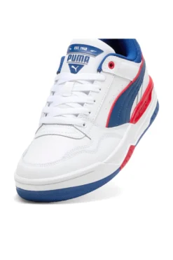 Puma Rebound Retro-Sneaker in Weiß und Blau