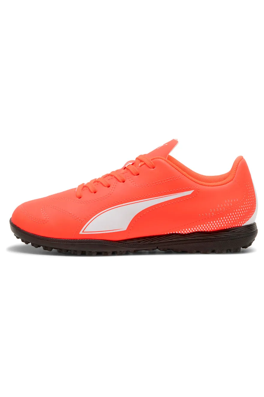 Puma Vitoria II TT Jr Fluorescent Orange Turf Fußballschuhe