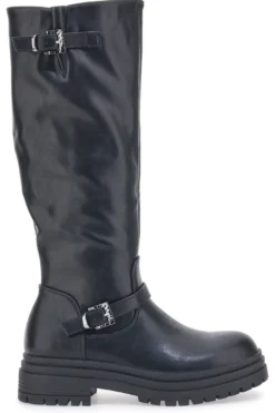 Rock'n Doll Schwarze Bikerstiefel 972913