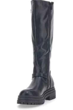 Rock'n Doll Schwarze Bikerstiefel 972913