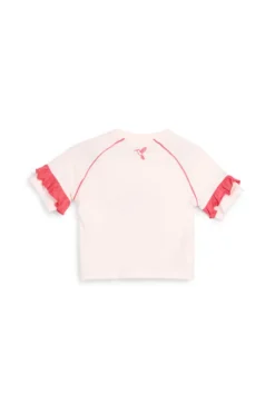 Rosa T-shirt mit Tasche Pitt Kinder PT-G-T-9001