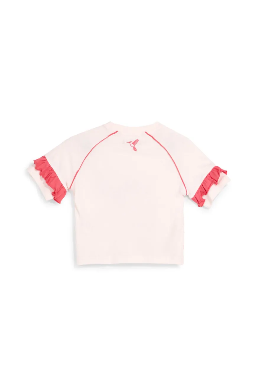 Rosa T-shirt mit Tasche Pitt Kinder PT-G-T-9001