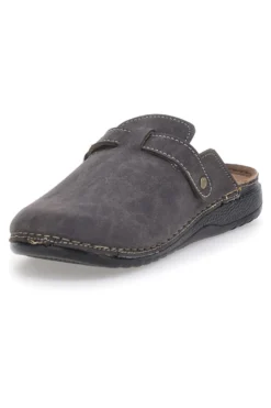 Sabot marroni con fibbia decorativa Jasonstone B001