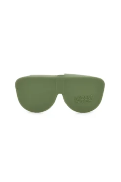 Salva occhiali verde in silicone flessibile Indigeno Metropolitano 3