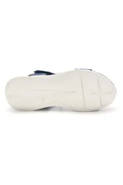 Sandali Azzurro denim con fasce elastiche First active 2