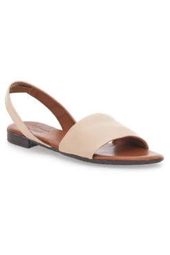 Sandali Bassi Beige in Vera Pelle Pittarello Look 225265