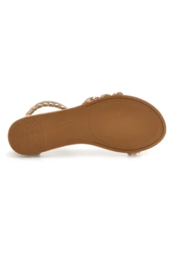 Sandali beige con cinturino Cafe' cost RH16