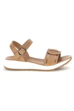 Sandali beige con cinturino regolabile suola comfort Plocadi Bza2423820