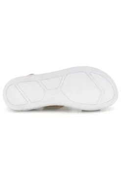 Sandali beige con fasce traforate e velcro Inblu 30 TT
