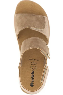 Sandali Beige Doppia Fascia Regolabile Inblu 30 FT