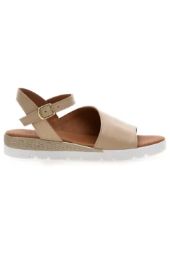 Sandali beige Made in Italy Pittarello look 30816