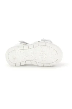 Sandali bianchi con cuori argento Grazie girl 200C574