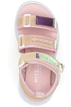 Sandali Bimba Rosa Con Strappo in Velcro Pitt Kids 2208903