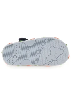Sandali blu con dinosauri colorati Pitt kids PK2429A