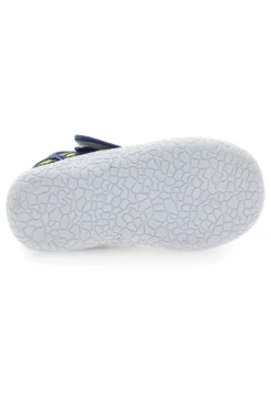 Sandali blu con dinosauri gialli punta chiusa PITT KIDS PK2492D