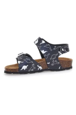 Sandali Blu con Fibbia e Dinosauri Pitt Kids 45289