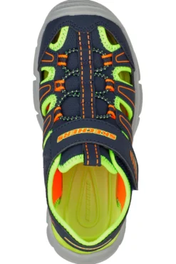 Sandali Blu da Bimbi Skechers Relis-Valder