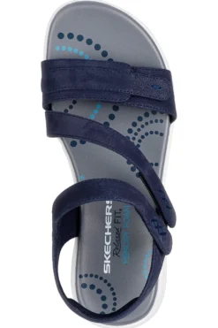 Sandali blu navy con fasce regolabili Skechers BAYSHORE BASIC NECESSITY