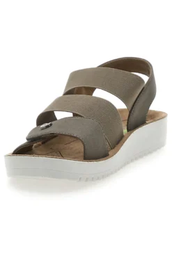 Sandali con Elastico Taupe Eco Bio J526201