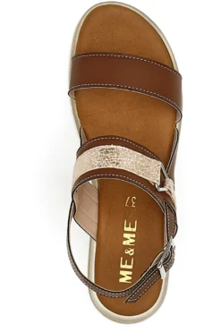 Sandali con Platform Me & Me 3225 Marroni