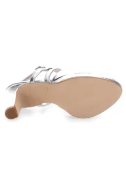 Sandali con Tacco Alto Argento Pittarello Love 4580