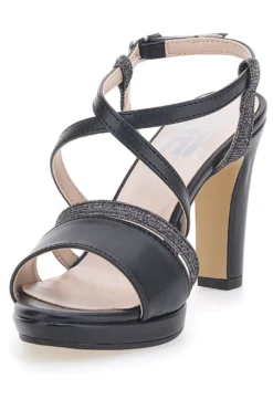 Sandali con Tacco Alto Neri Pittarello Love 114