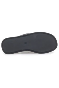 Sandali con zeppa neri con doppia fibbia oro Rock'n Doll 3T848223