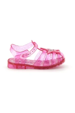 Sandali da mare rosa trasparenti con stella Pitt Kids 3142664