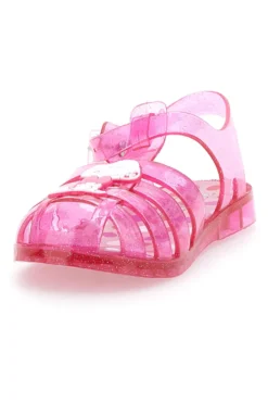 Sandali da Mare Rosa Trasparenti con Glitter Snoopy 3116616
