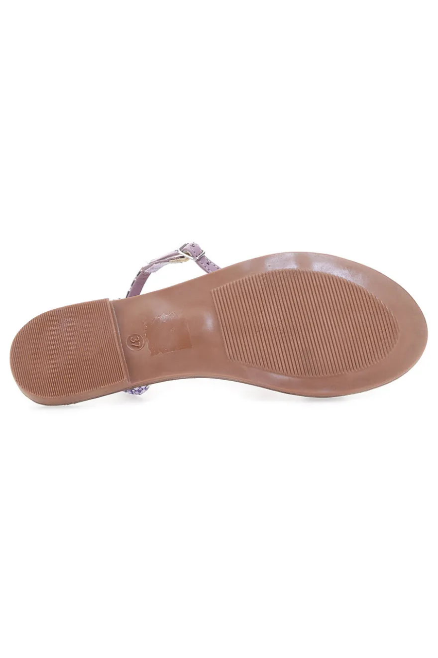 Sandali Flat Pittarello Sun 3083 Lilla
