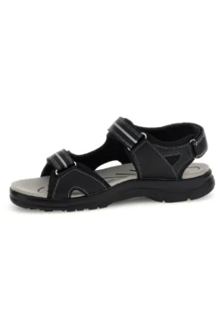 Sandali grigi con strappi in velcro Jerpoint CN15
